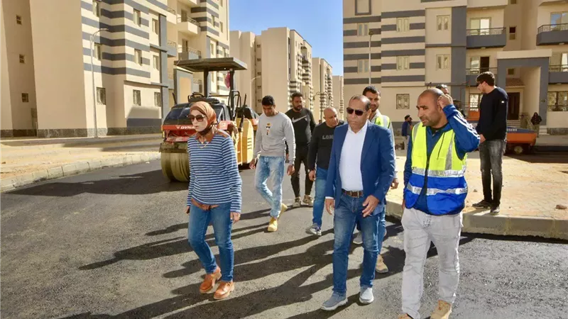 الإسكان: الانتهاء من 55 عمارة في السويس الجديدة استعدادًا للتسليم