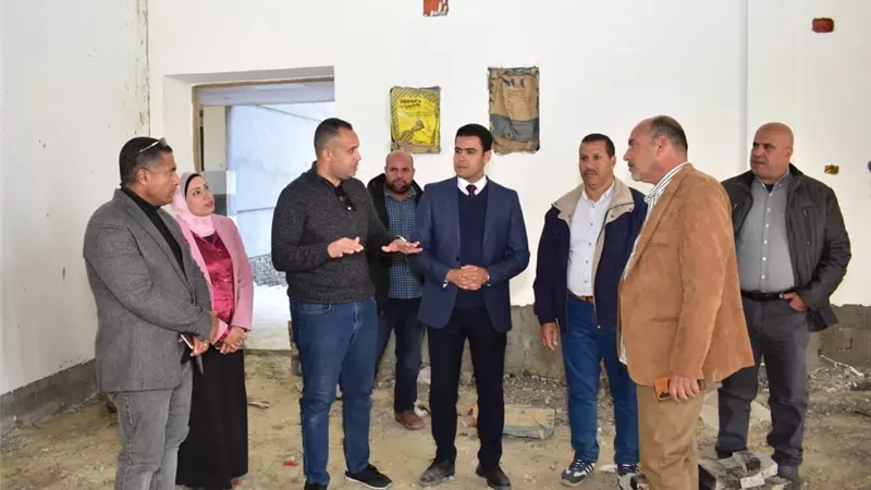 جولة تعليمية بالعلمين الجديدة لبحث جاهزية المدارس .. صور