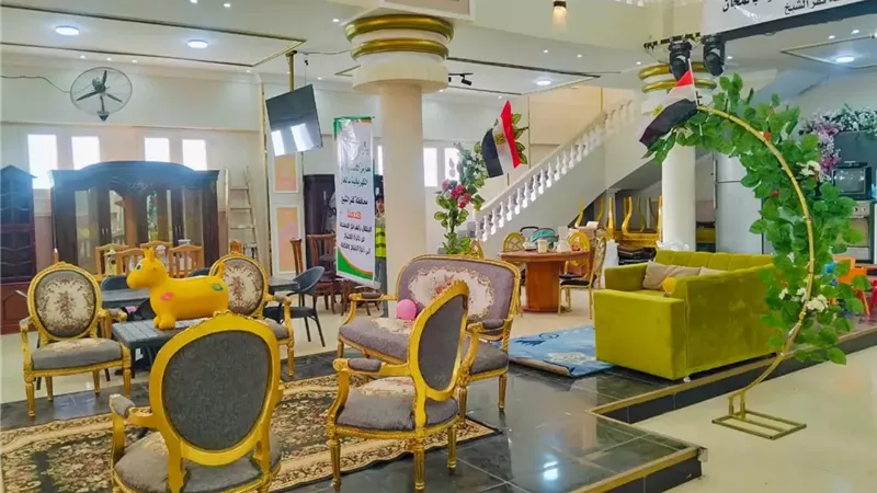 تنظيم معرض مجانى لتوزيع الأثاث المنزلى على الأسر الأولى بالرعاية