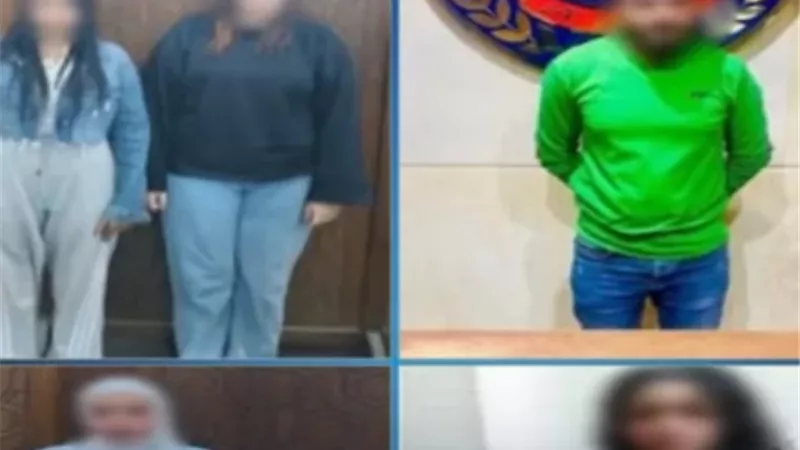 ضبط 4 سيدات ورجل تزعموا شبكة لراغبي المتعة بالجيزة والإسكندرية