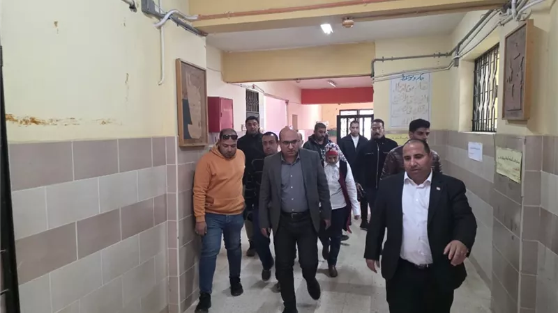 رئيس جهاز 6 أكتوبر يتفقد مقار اللجان استعدادًا لانتخابات النواب