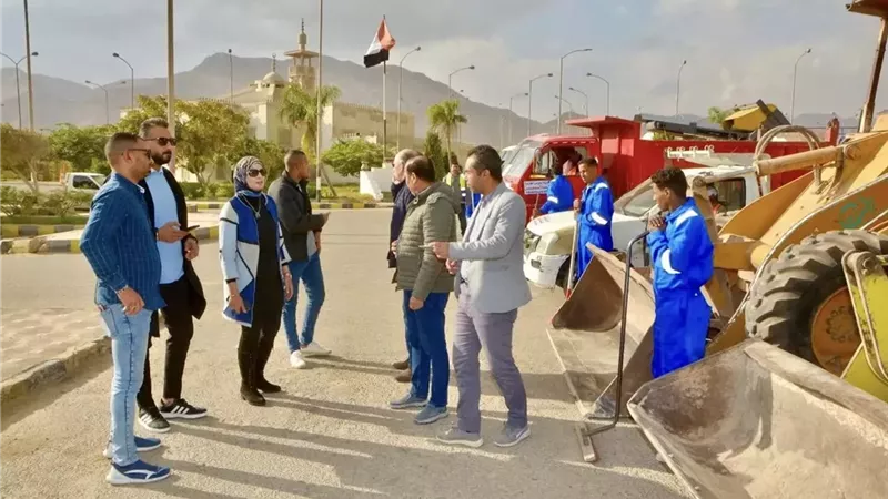 السويس الجديدة تبدأ خطة موسعة لتحسين البيئة الحضارية