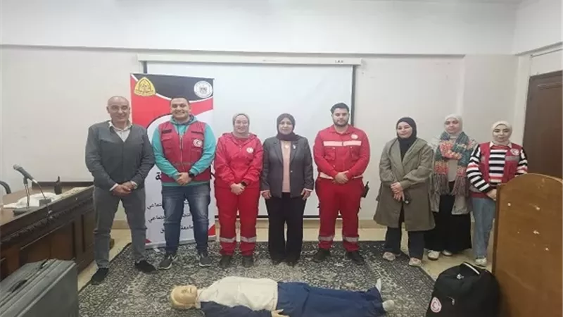 ورشة تدريبية حول الاسعافات الاولية لتعزيزالوعي المجتمعي بالزقازيق