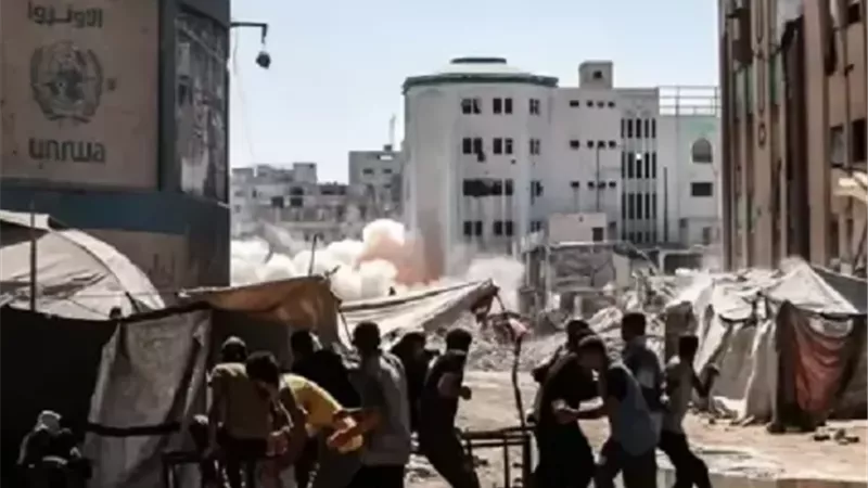 جيش الاحتلال ينذر سكان أحد المنازل في لبنان بالمغادرة تمهيدا لقصفه