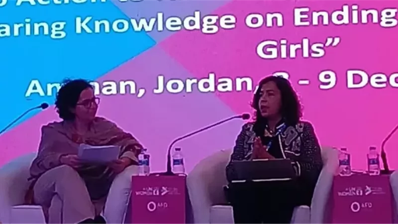 أمل توفيق تستعرض التجربة المصرية في بناء إطار قانوني لمناهضة العنف ضد النساء