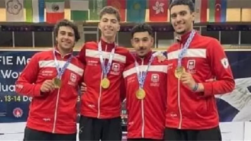 منتخب السيف يحصد ذهبية كأس العالم للشباب بأوزبكستان