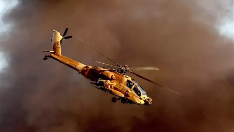 مروحيات الاحتلال تجدد إطلاق النار على رفح الفلسطينية