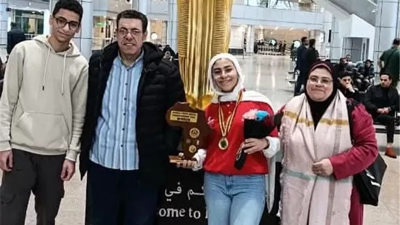 بعثة ناشئي الشطرنج تعود للقاهرة بعد حصد ميداليتين في البطولة الأفريقية