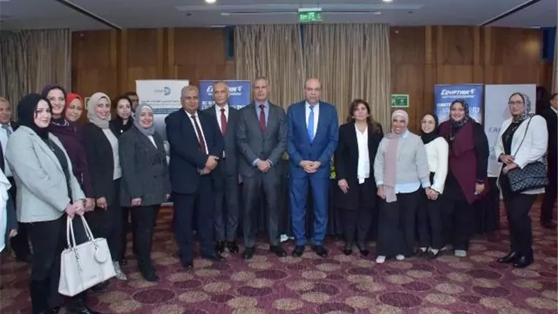 تكريم مهندسي مصر للطيران للصيانة والأعمال الفنية لطائرات إيرباص A320