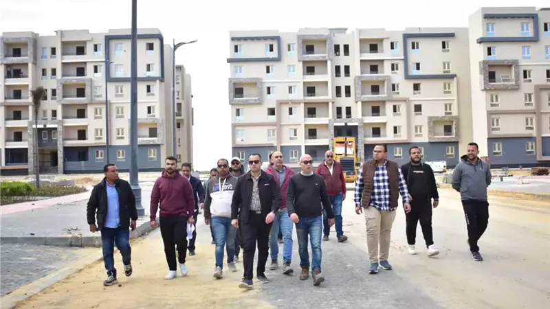 الإسكان: سحب الأعمال من الشركات المتقاعسة بالعلمين .. صور