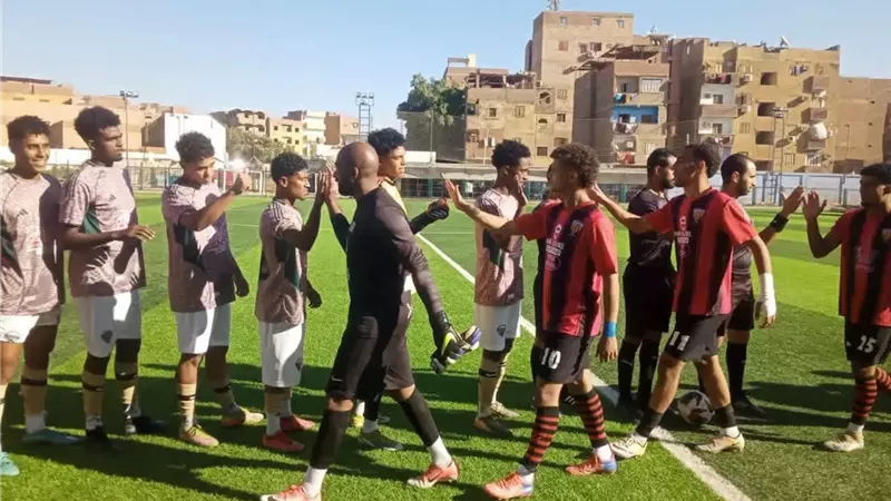 تعادل مركز نادي الحصايا ونادي شباب اسنا بهدف لكل فريق