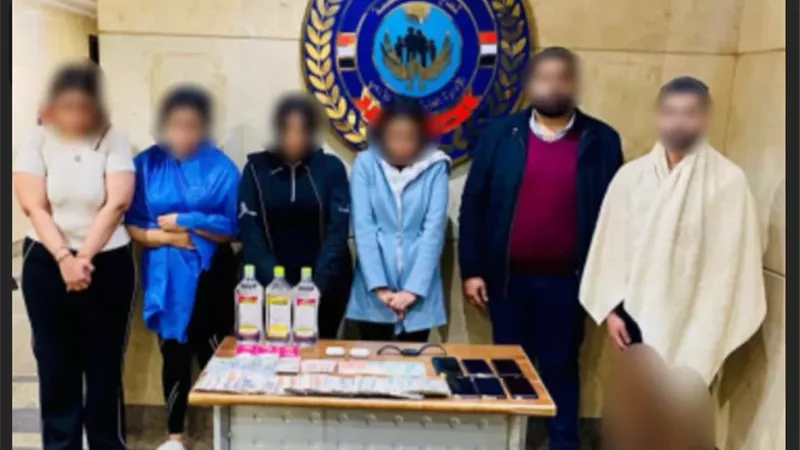 ضبط سيدة تدير ناديا صحيا لممارسة الأعمال المنافية للٱداب بالقاهرة