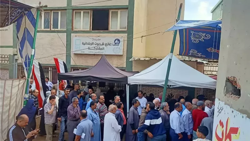 إقبال ضعيف بإنتخابات دمياط