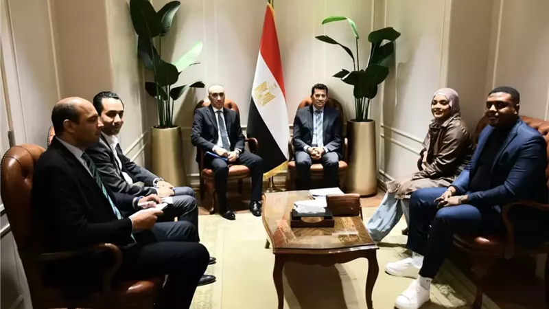 وزير الشباب يعلن عودة نعمة سعيد من الاعتزال استعدادًا للأولمبياد