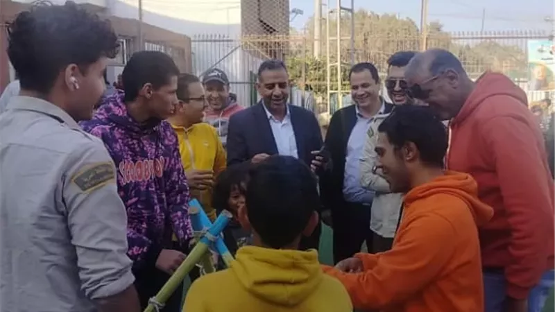 مدير الرياضة بالقليوبية يتفقد فعاليات اليوم الكشفى لذوى الهمم