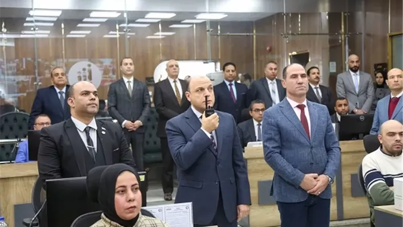 محافظ كفرالشيخ يترأس غرفة العمليات في اليوم الثاني للانتخابات