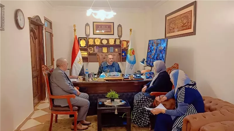 مياه القناة وهندسة الإسماعيلية تبحثان التعاون المشترك