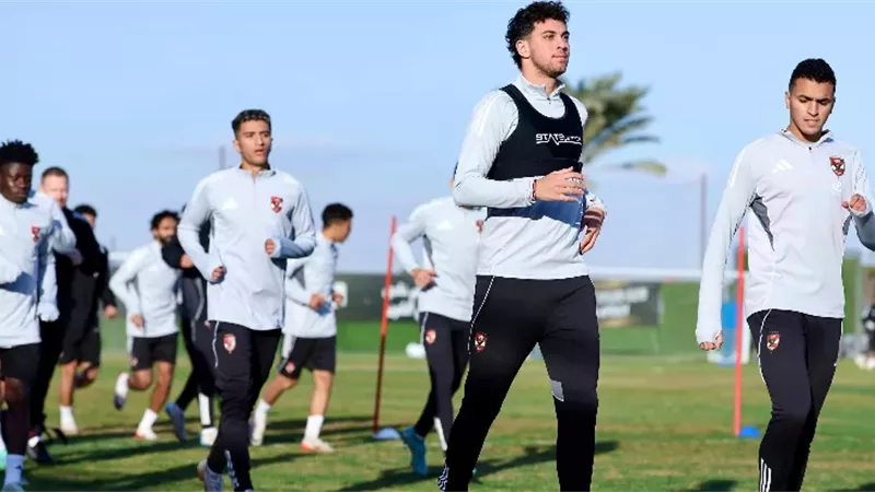 الأهلي يستعد لمواجهة سيراميكا كليوباترا في كأس العاصمة .. غدا