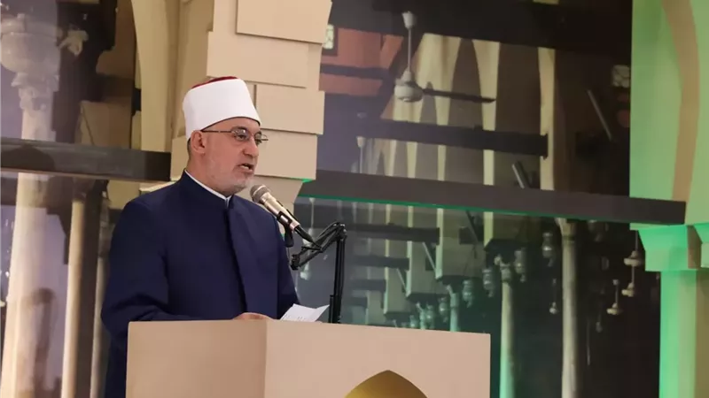 مفتي الجمهورية:التصوف الصحيح مسلك أصيل منضبط بالكتاب والسنة