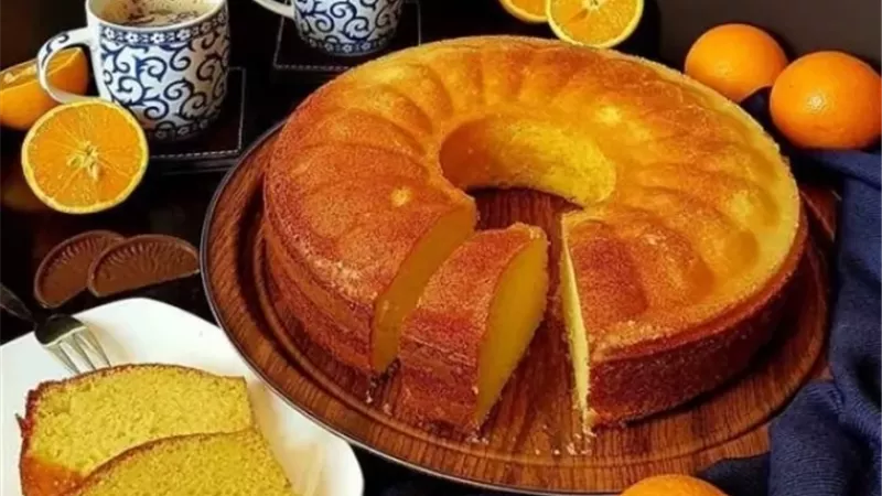 كيكة البرتقال على أصولها… دفء الشتاء في قالب