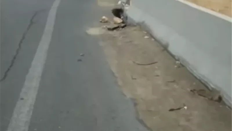 الأمن يكشف حقيقة هبوط أرضي بطريق السويس ويعيد فتح الكوبري بعد الإصلاح
