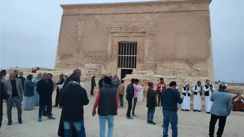 الفيوم تحتفل غداً بظاهرة تعامد الشمس على معبد قصر قارون