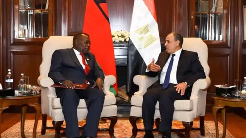 وزير الخارجية يؤكد تعزيز التعاون مع الحكومة المالاوية الجديدة