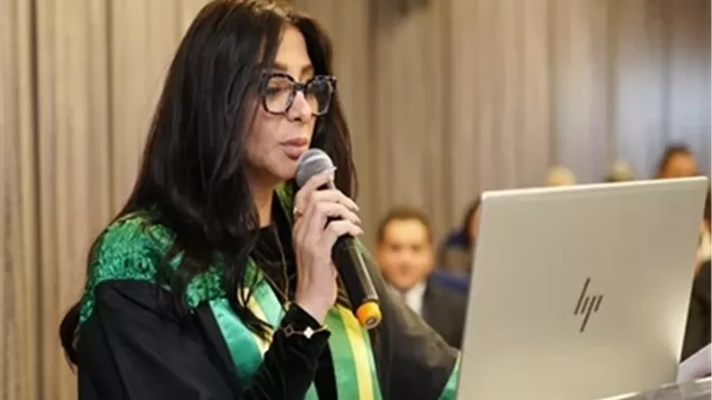 جامعة عين شمس تشهد مناقشة رسالة ماجستير للمستشارة مروة هشام بركات