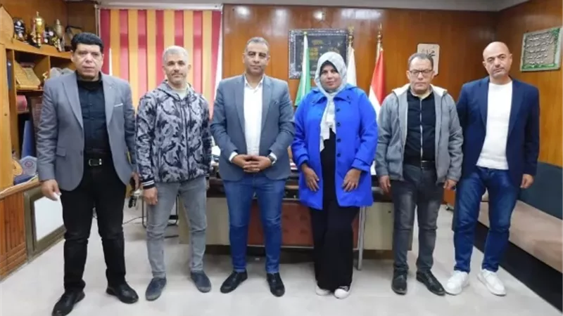 وكيل الشباب بالقليوبية يبحث سبل التعاون المشترك مع اللجنة الرياضية بمديرية الرى