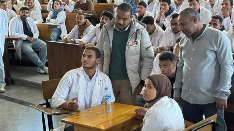 إعلان نتيجة مسابقة أفضل سكشن بالطب والجراحة بجنوب الوادى الأهلية