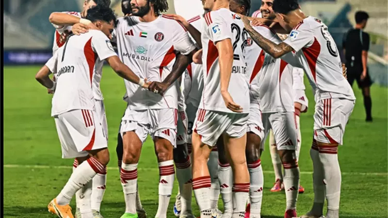 النني يقود الجزيرة للفوز على الظفرة برباعية في الدوري الإماراتي