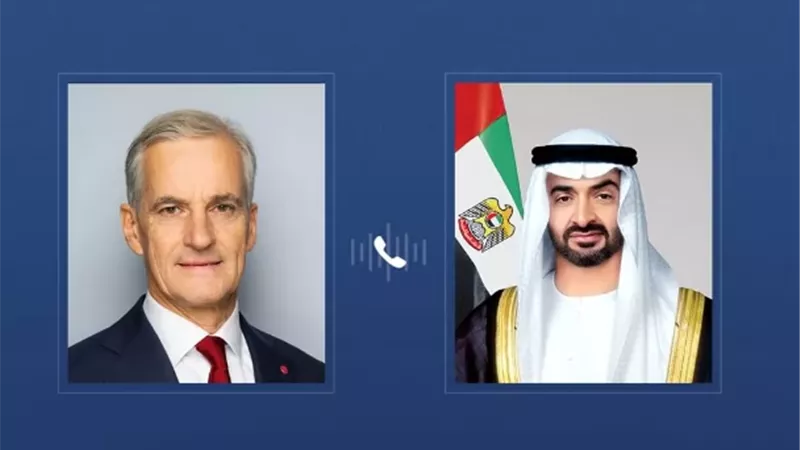 الإمارات والنرويج تؤكدان وقف إطلاق النار بغزة