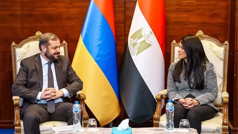 المشاط تبحث مع وزير الاقتصاد الأرميني مستقبل الشراكة الاقتصادية