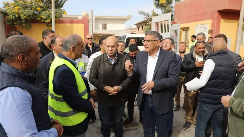 محافظ الجيزة :مشروعات 