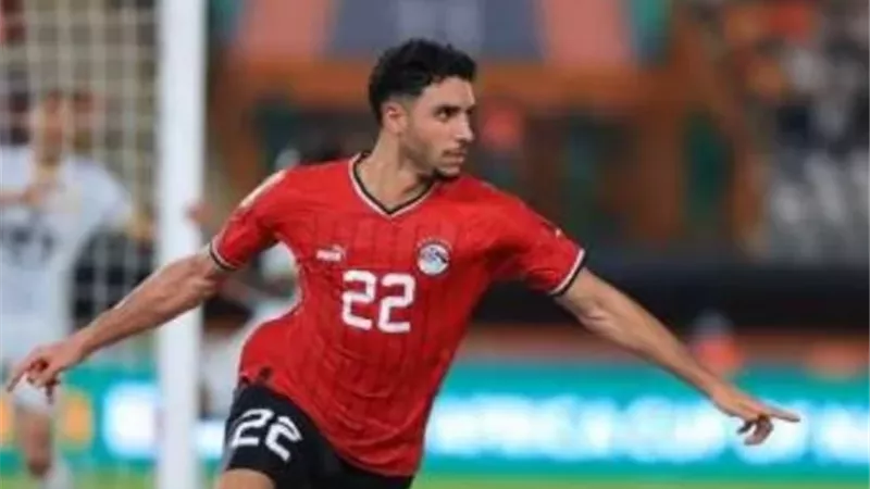 عمر مرموش اساسيا و مصطفى محمد بديلا أمام زيمبابوي