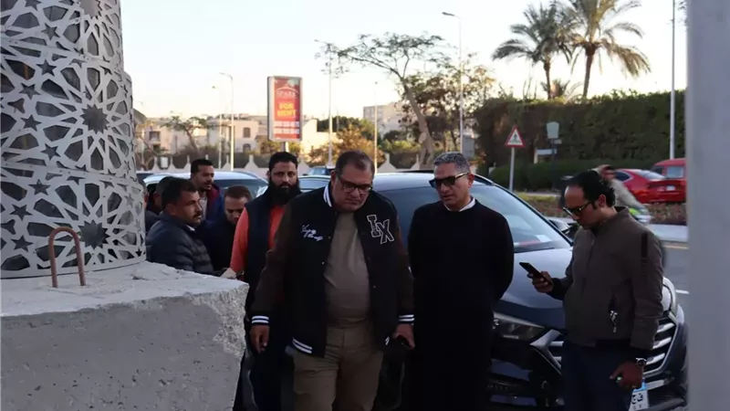 في أول يوم عمله.. جولة موسعة لرئيس جهاز الشيخ زايد .. صور