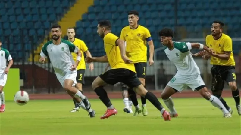 كهرباء الإسماعيلية يتقدم على الاتحاد السكندري بهدف فى الشوط الأول