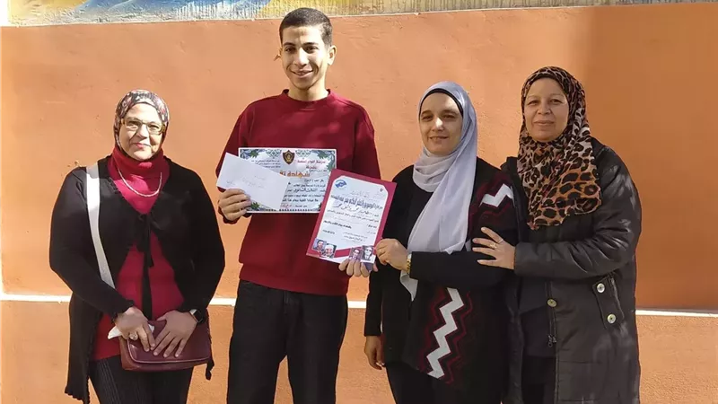 محمد وائل يحصد المركز الأول على مدارس القاهرة عن قصة 