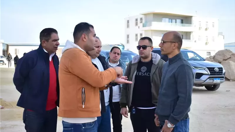 المرافق بالعلمين الجديدة تصل لمعدلات إنجاز قياسية