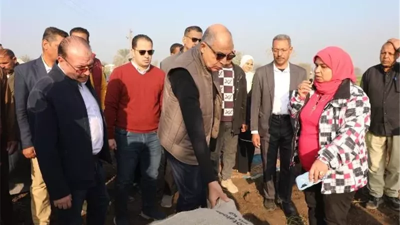 المنيا تنفرد بتطبيق نظام الباركود للمحاصيل الحقلية