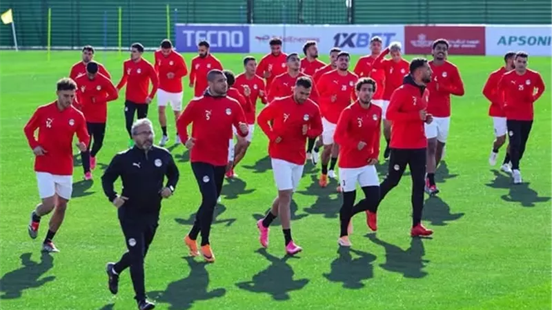منتخب مصر يختتم تدريباته استعدادًا لمواجهة جنوب أفريقيا غدًا
