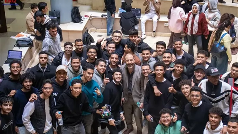 شاهد 130 مشروع فى ختام دورة الإلكترونيات بالجامعة المصرية الروسية صور