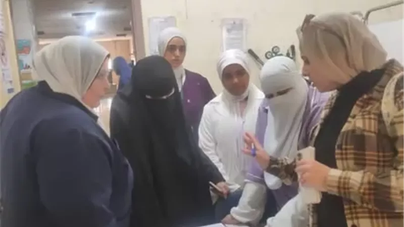 متابعة ميدانية لإدارة التل الكبير الصحية بالإسماعيلية