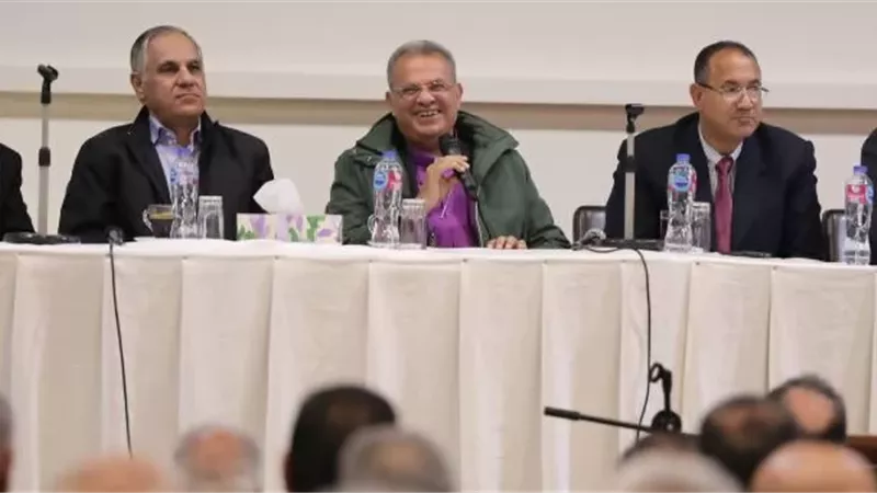 رئيس الطائفة الإنجيلية يلتقى شيوخ الكنائس بمحافظة المنيا