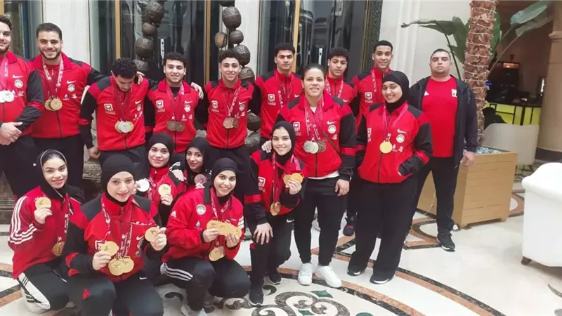 مصر تحصد 102 ميدالية في بطولة رفع الأثقال العربية بالدوحة