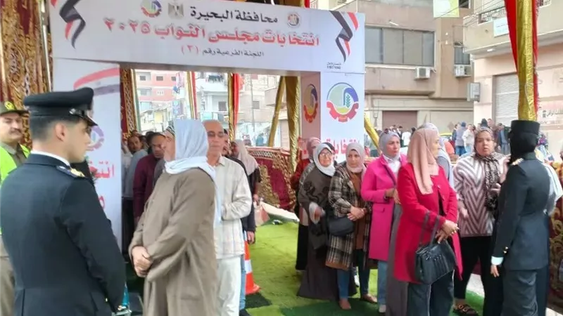 انتظام اللجان بجولة الإعادة لإنتخابات النواب فى البحيرة