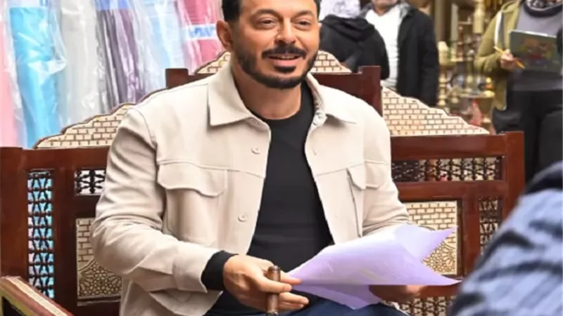 مصطفى شعبان يستعد لـ 