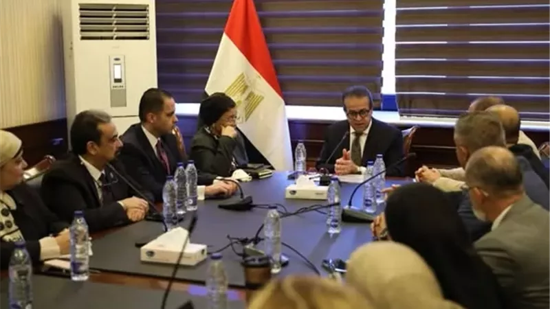 «عبدالغفار» يستقبل وفد «MediaHub» لبحث التعاون في الخطة الإعلامية للسكان