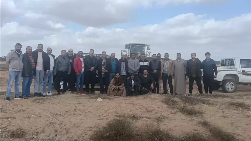 جهاز سفنكس ينفذ قرار استرداد 188 فدانًا غرب مصر-الإسكندرية
