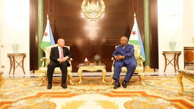 رئيس جيبوتي يستقبل الوزير لبحث تطوير مشروعات النقل والمناطق الصناعية